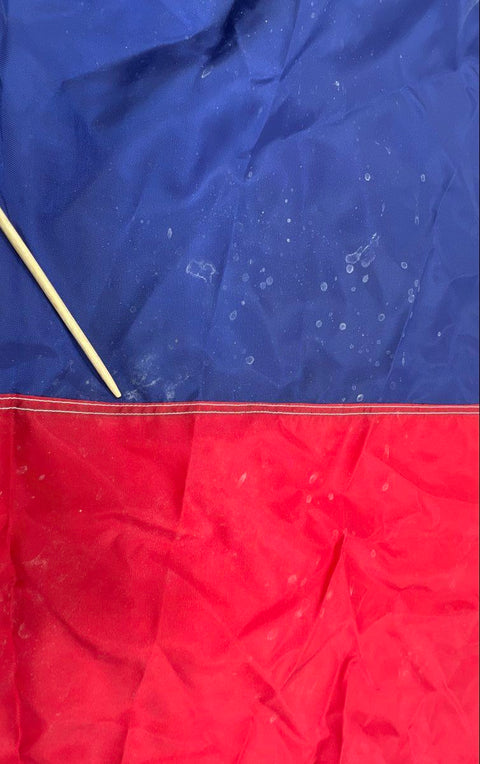 Large Texas Flag Lone Star State Heavy Duty Nylon 8x12 Foot Americana Vintage