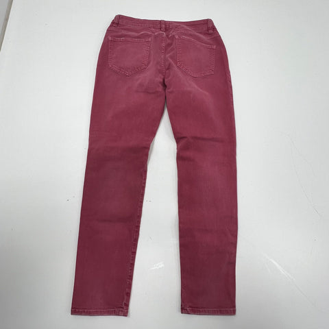 Closed Pedal-X Dusty Rose Garment Dyed Straight Leg Jeans Women's Size 28