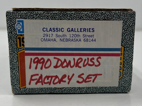 1990 Donruss Baseball Cards & Puzzle See Photos- Sealed and Opened State