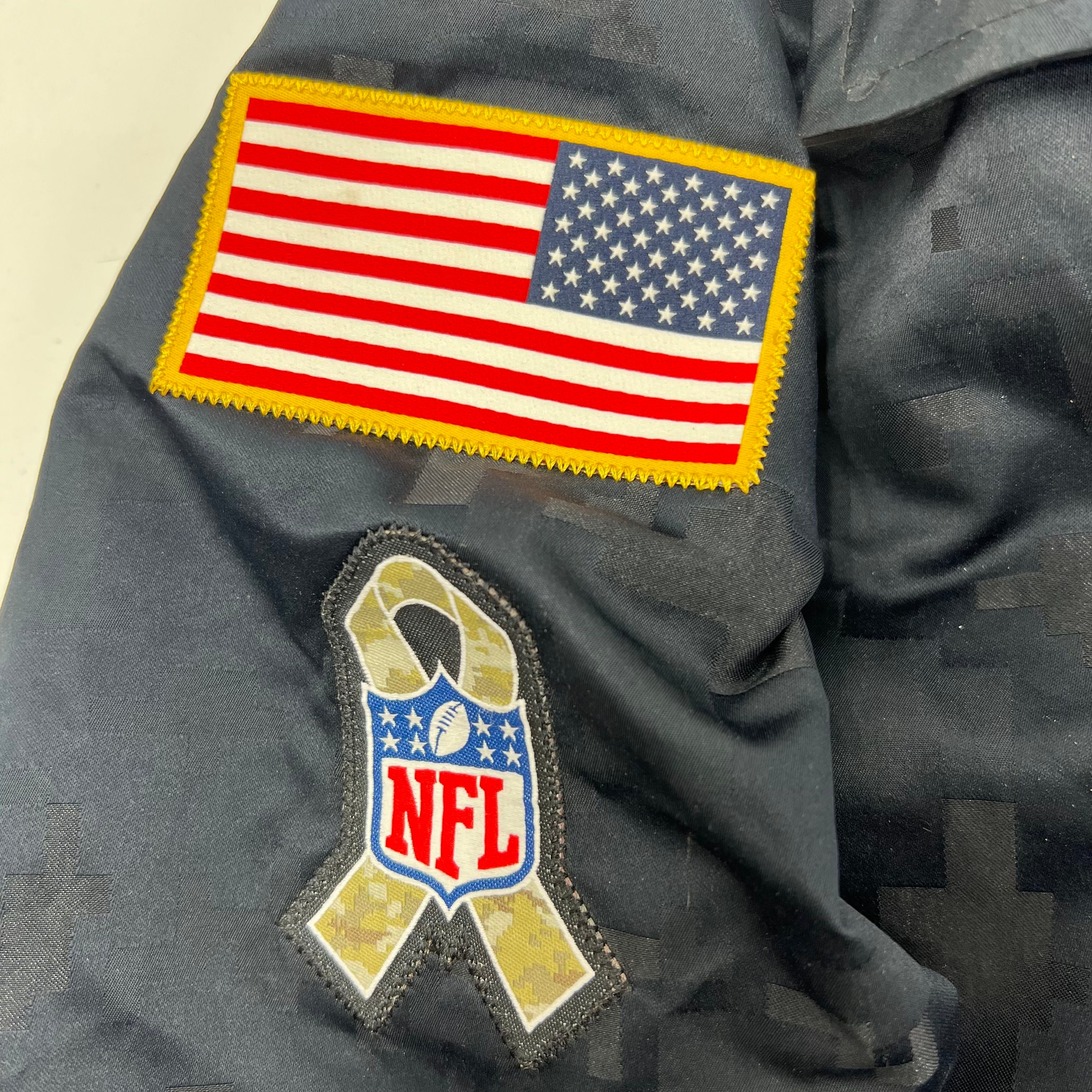 Nike NFL Salute To Service Digital Camo Chicago Bears Coachs Jacket Mens XXL
