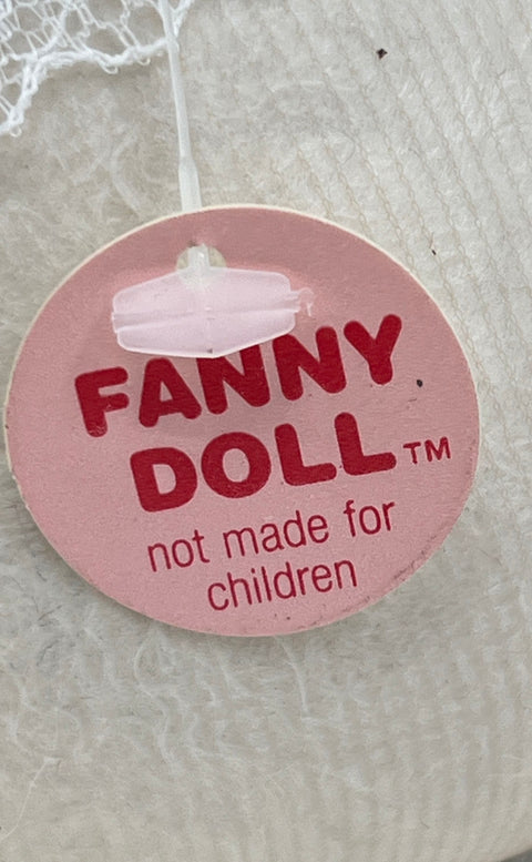 Vintage 80s Fanny Doll Lot of 2 Butt Face Gag Gift Novelty Figures w/ Tubes