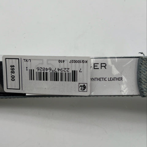 Kurt Geiger London Women's Gray Rhinestone Crystal Studded Belt NWT Sz L-XL