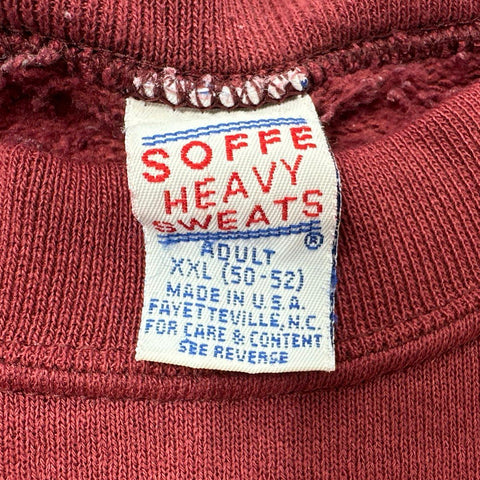 Vintage 90s Soffe University of Wisconsin La Crosse Crewneck Sweatshirt XXL