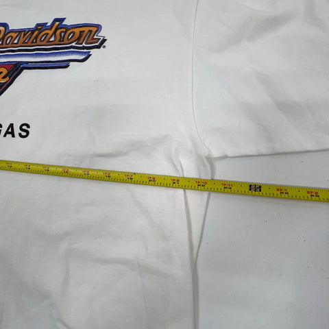 Vintage 90s Harley-Davidson Cafe Las Vegas Biker T-Shirt Sz XL