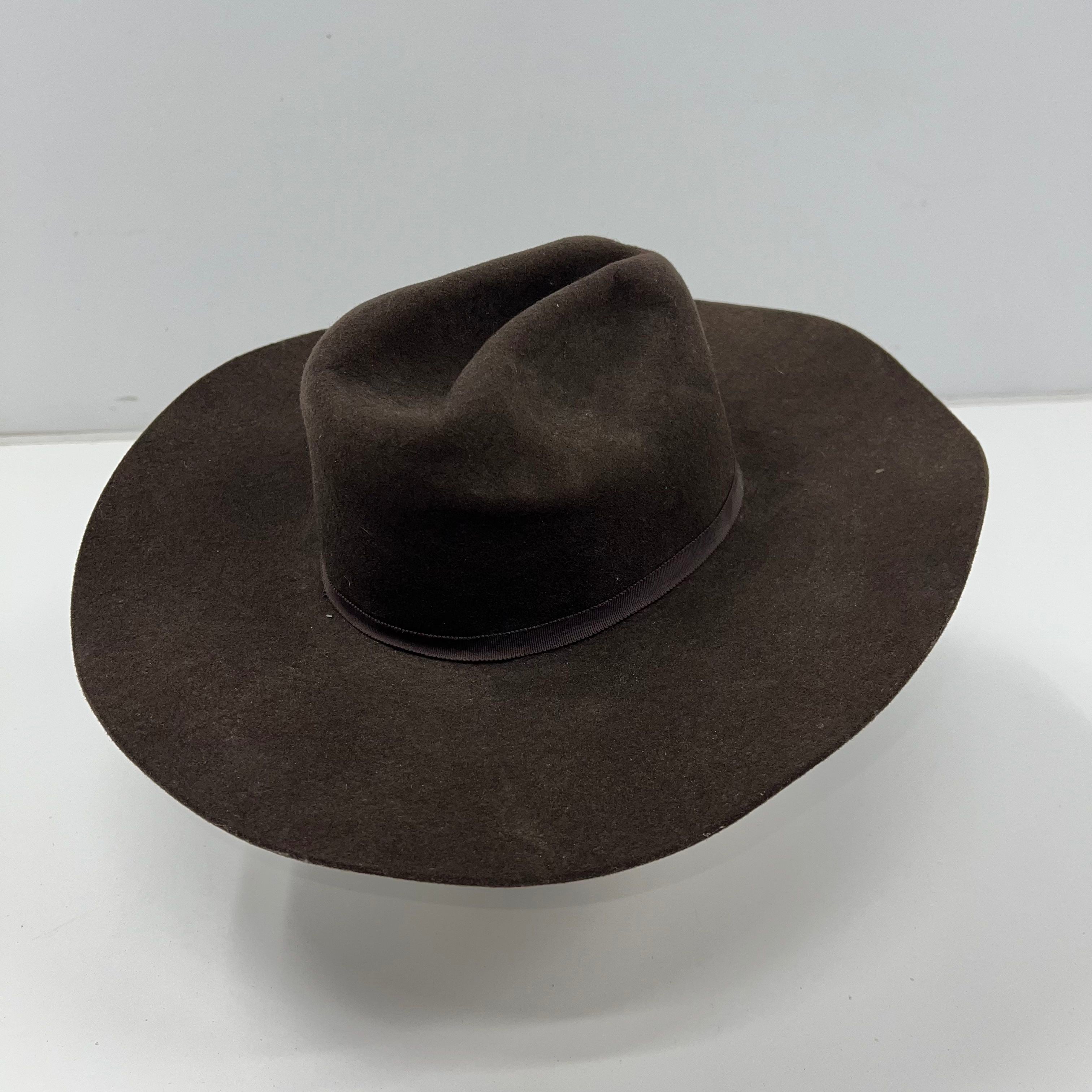 Cody James 3X Premium Wool Brown Hat 4" Brim Size 6.5