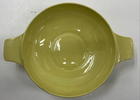 Speckled Ceramic Casserole Dish With Lid 13" Mid-Century Modern