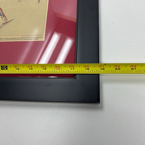 Todd Lodwick Signed 2010 Vancouver Olympics Newspaper USSA Provenance Framed