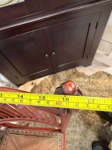 LOCAL PICK UP ONLY Antique Victorian Wood Side Chair Spindle Back