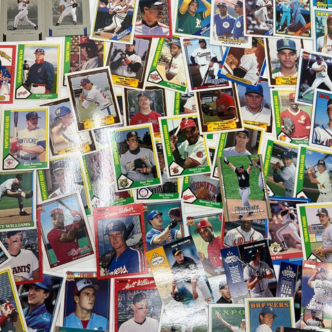 Baseball Card Lot 150+ Topps Upper Deck Donruss 1990s-2000s MLB Era Mix