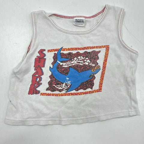 Vintage 90s Kids Clothing Lot Looney Tunes Garanimals Shark Baseball Sz 4T 5T