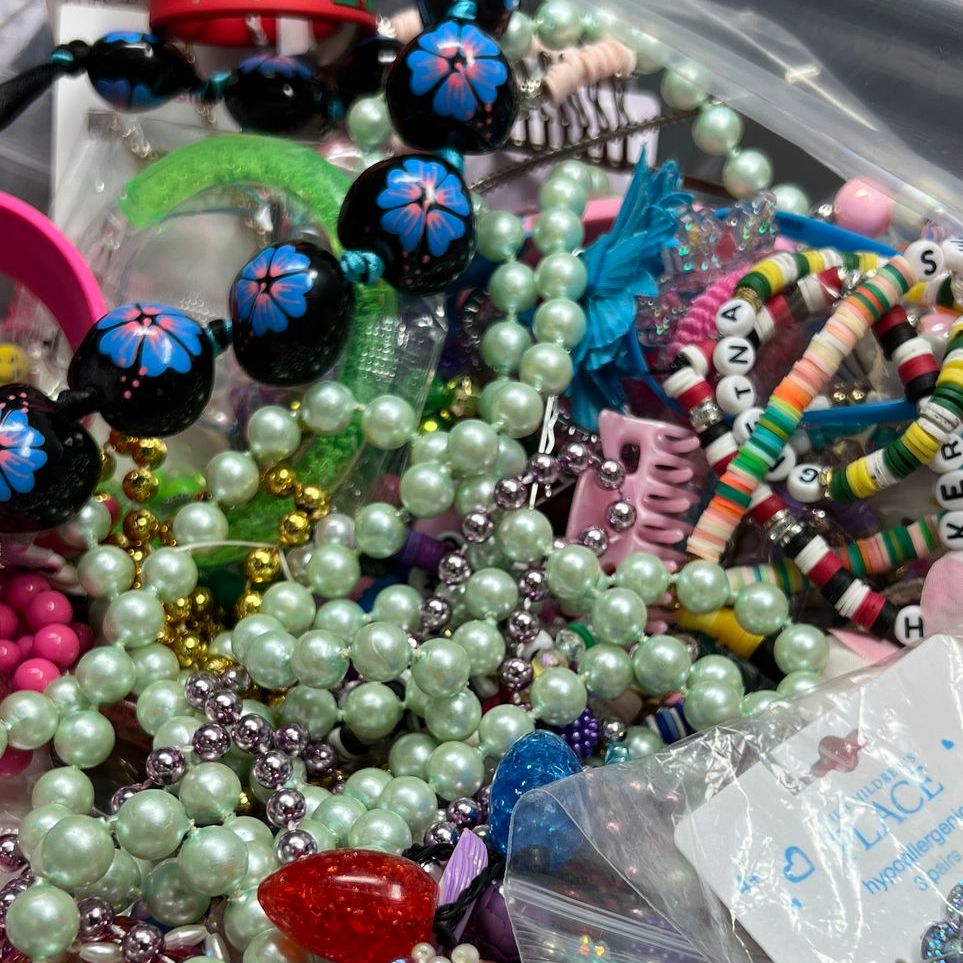 Young Kid's Girl's Costume Jewelry Grab Bag