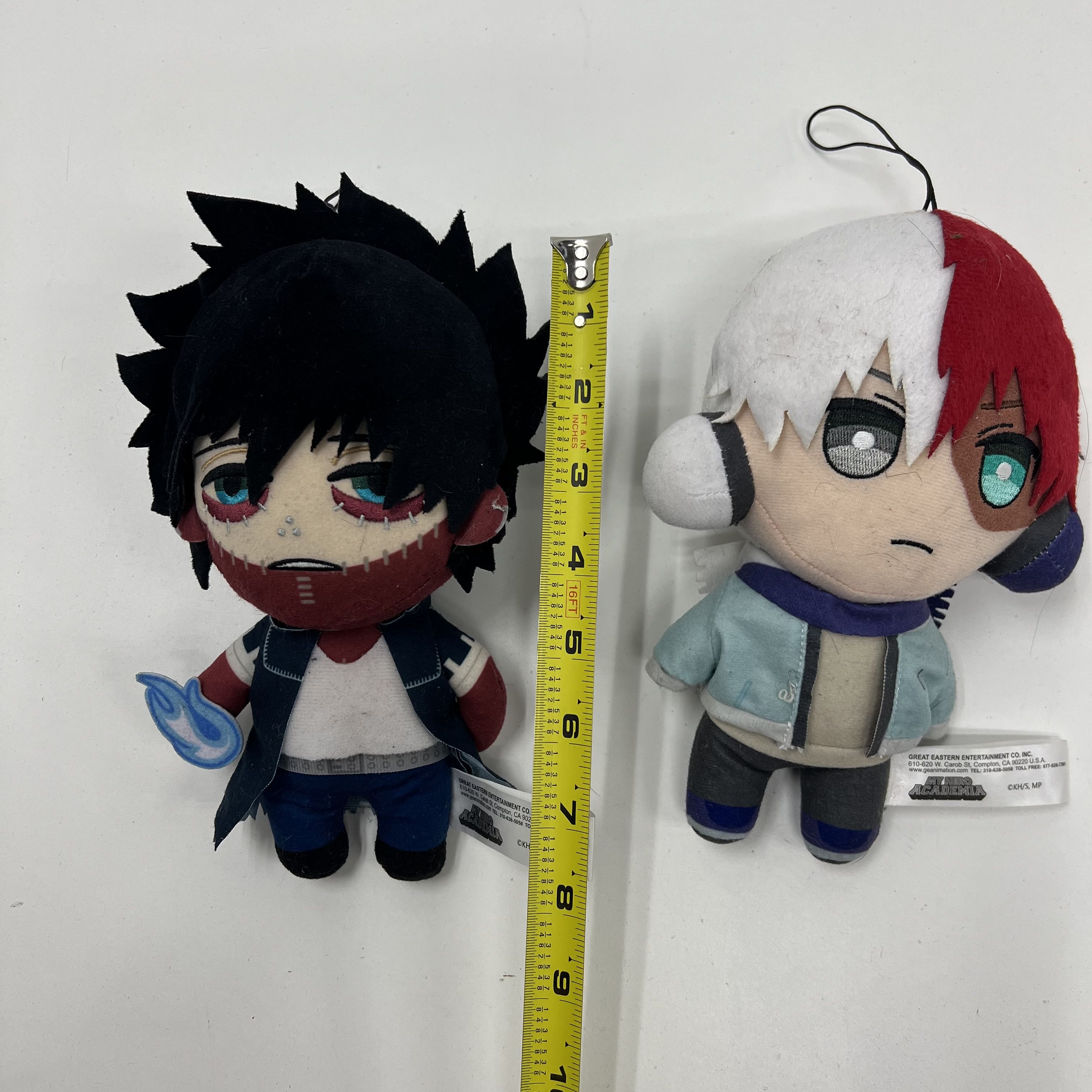 My Hero Academia Plush Todoroki Snow Dabi Battle 8"