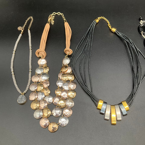 Silpada Thomas Statement Jewelry Lot of 9 Boho Modern Beaded Tassel Necklaces