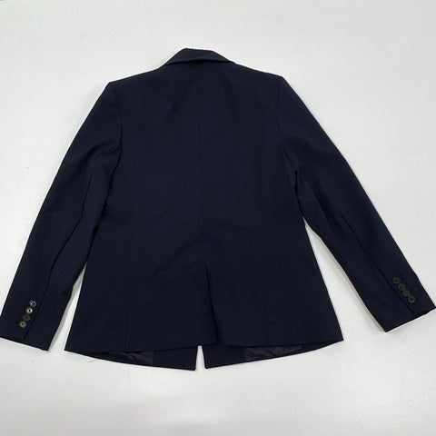 Banana Republic Women's Navy Sculpted Stretch Single Button Blazer Sz 10 NWT