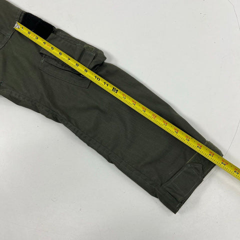 Vintage 80s US Military USAF 27/P Flyers Coveralls Sage Green Nightwatch 38R