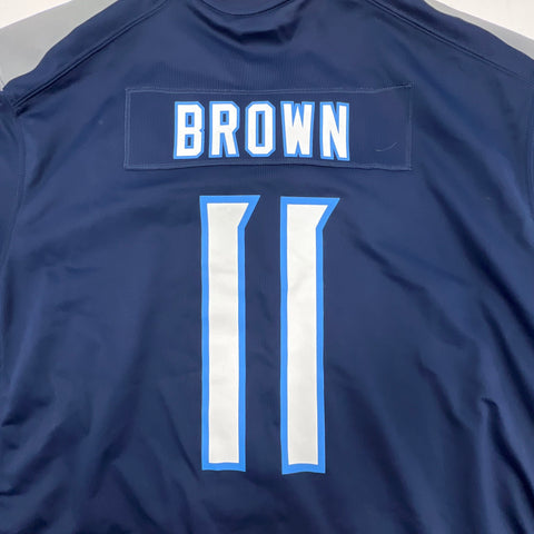 Nike Tennessee Titans A.J. Brown #11 On Field NFL Football Jersey Sz 3XL