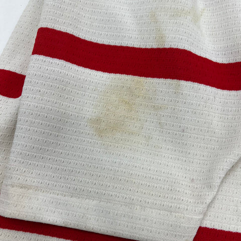 Vintage Y2K Bauer White Red UNO Mavericks Hockey Jersey Men's XXL