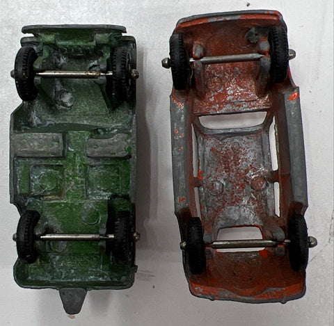 Tootsietoy Diecast Vehicle Lot 5 Cars Trucks Vintage Jeep Beetle