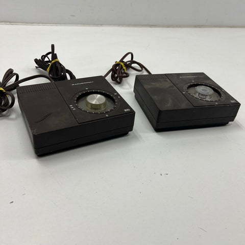 Lot of 2 Vintage Radio Shack Archerotor Antenna Rotator Control Box 15-1225A