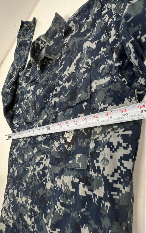 US Navy NWU Type I Digital Camo Parka and Blouse Set Sz Small Regular