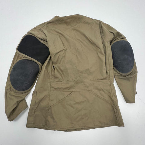 Vintage 70s Bob Allen Tan Padded Shooting Hunting Jacket Coat Men's Size 42