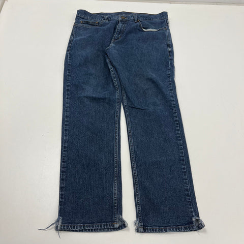 Harley-Davidson Straight Leg Medium Wash Denim Biker Jeans Mens Sz 38x30