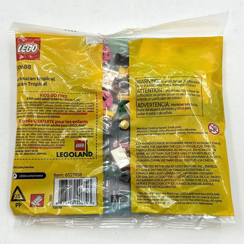 LEGO Building Set Lot Creator Technic Dots Roses Mixed 6 Pieces New Sealed