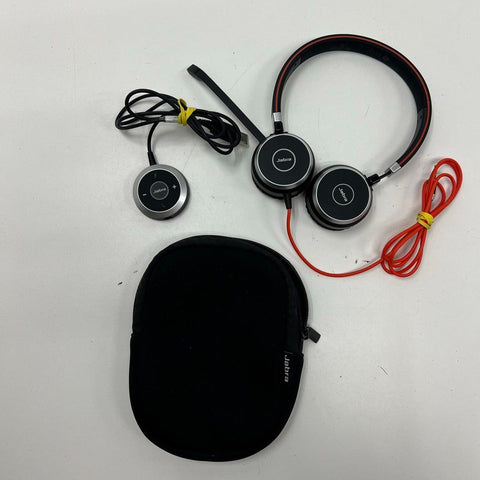 Jabra Evolve 40 HSC017 Professional UC Stereo Headset USB & 3.5mm w/ Case