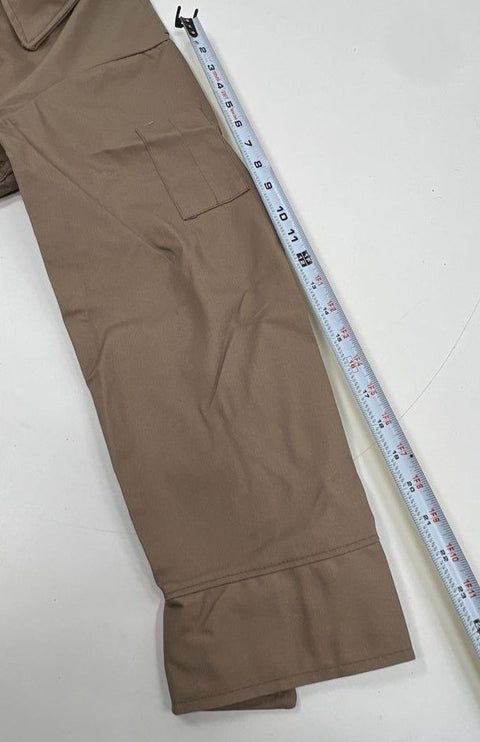 Vintage Unitog Tan Work Coveralls Golden Sun Patch Union Made USA Sz 44 Reg