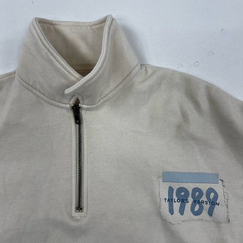 Taylor Swift Women's 1989 Taylor's Version Wonderland Quarter Zip Pullover XS