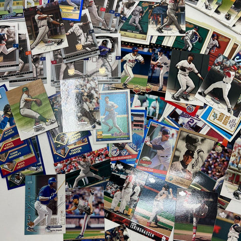 200+ Baseball Card Lot Topps Upper Deck Fleer MLB Mix Early 2000s Era