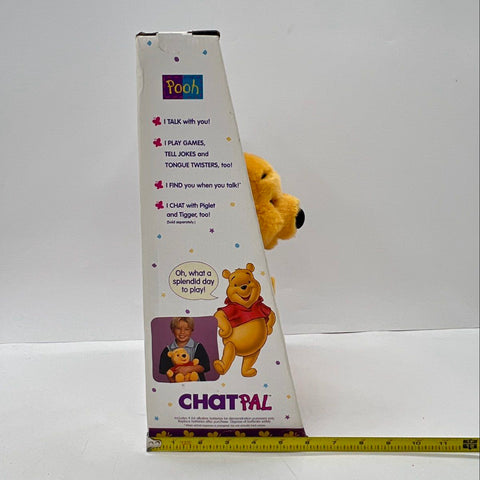 Mattel Disney Winnie the Pooh ChatPal Interactive Talking Plush Toy New In Box