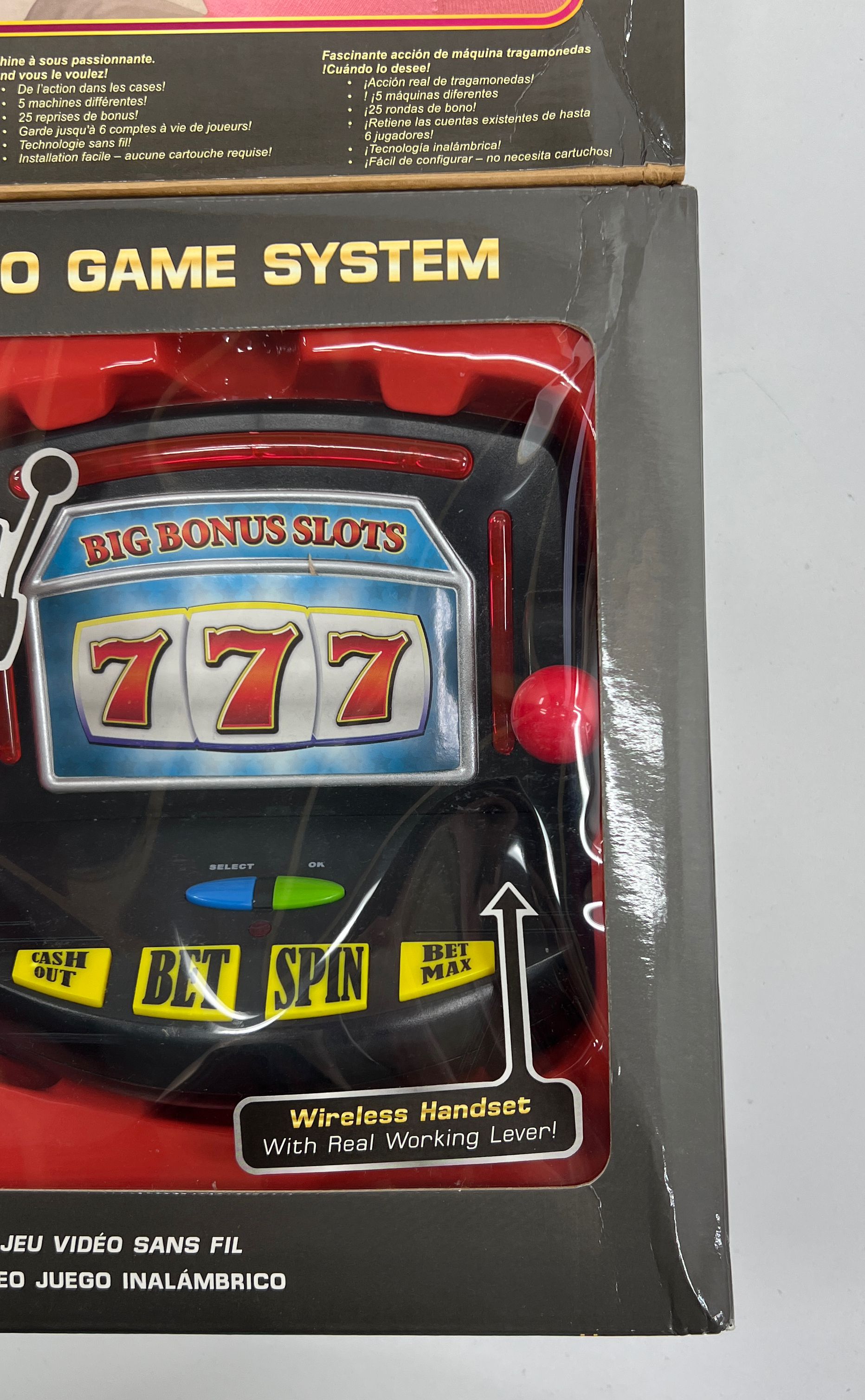 NIB Senario Big Bonus Slots Wireless TV Video Game