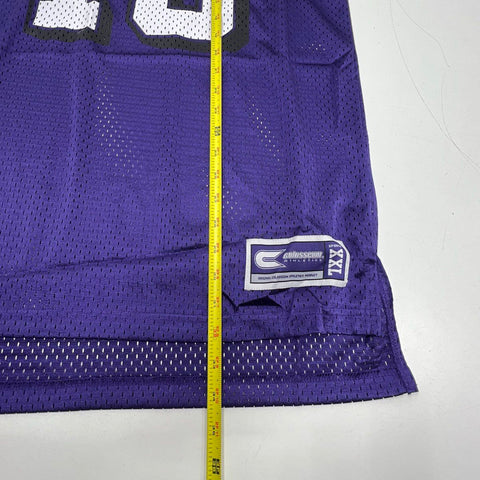 NWT Y2K Colosseum K-State Wildcats Purple Football Jersey #43 Men's Size L