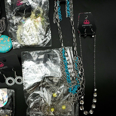 Paparazzi Jewelry Lot of 20 Boho Fashion Statement Necklaces Bracelets Earrings