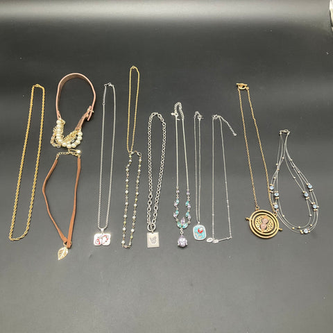 Harry Potter Time Turner Zodiac Fashion Jewelry Lot of 10 Necklaces Chokers