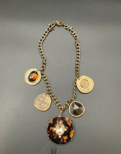 J Crew Chicos Liz Claiborne Faux Tortoiseshell Tigereye Jewelry Lot of 12