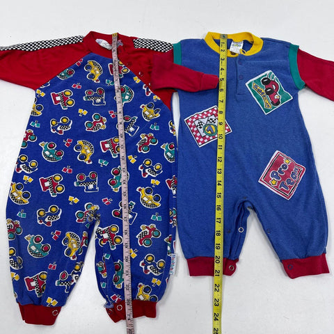 Vintage 90s Kids Onesies Lot Gerber Healthtex Carter's Made in USA Sz 18M-4T