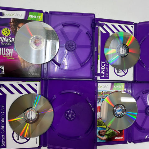 Dance Central Kinect Sports Zumba Xbox 360 Kinect Game Lot 13 Games Microsoft