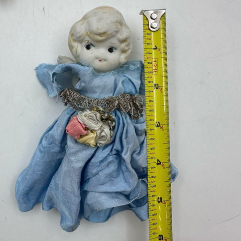 Vintage Doll Lot Nancy Ann Story Book Doll & Japan Bisque 5 Inch 2 Pieces