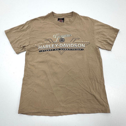 Vintage 1986 Harley-Davidson Cherokee Iowa Single Stitch Hanes Beefy-T Sz M
