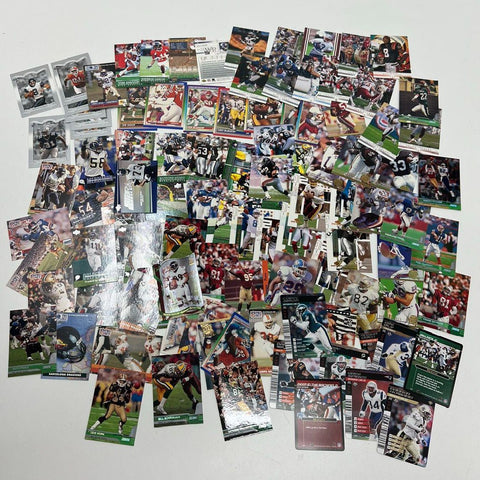 200+ Football Card Lot 1990s-2000s NFL Topps Upper Deck Inserts Stars