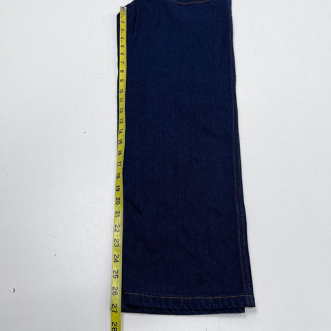 Net Boy Boys Vintage Y2K Wide Leg Dark Wash Denim Jeans Sz 12 NWT