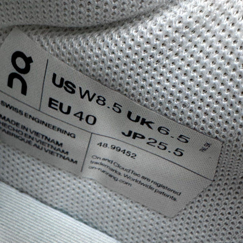 On Running The Roger White Tennis Lifestyle Sneakers Women's Size 8.5