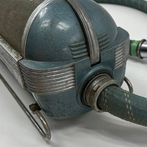 Vintage Electrolux Canister Vacuum Cleaner N94338T Blue Grey Mid Century