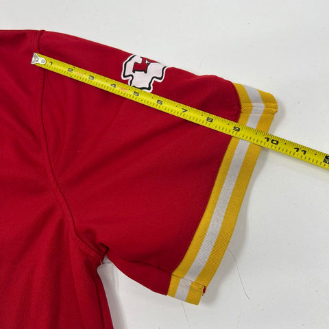 NFL Team Apparel Red Kansas City Chiefs Football Jersey Men's XL