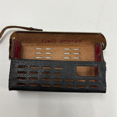 Vintage 1960s Deluxe Captain HT-8035 8 Transistor AM Pocket Radio Japan Case