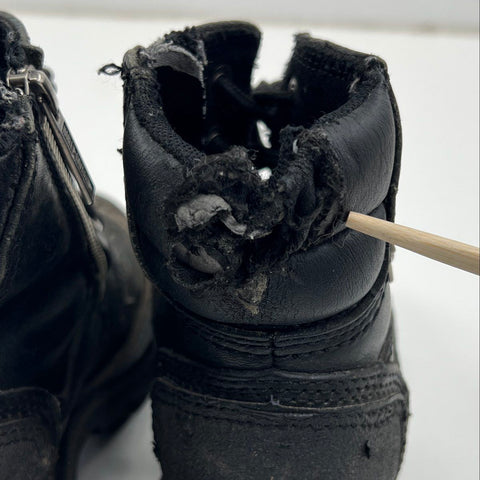 Harley-Davidson Stealth 81541 Motorcycle Riding Boots Distressed Biker Leather