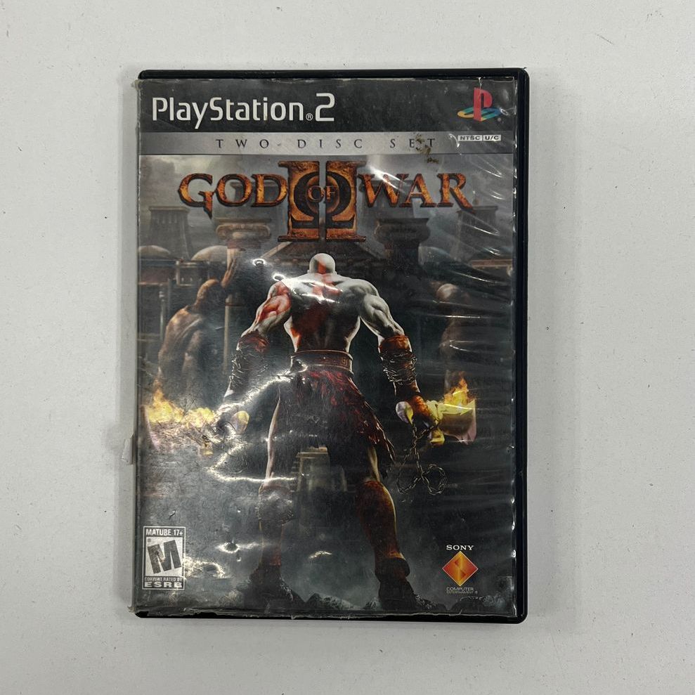 Sony Playstation 2 PS2 God of War Game in Case 2 Discs UNTESTED
