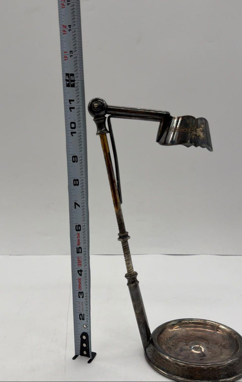 Walker Hall Acme Silver Plate Bottle Holder Adjustable Wine Stand Vintage